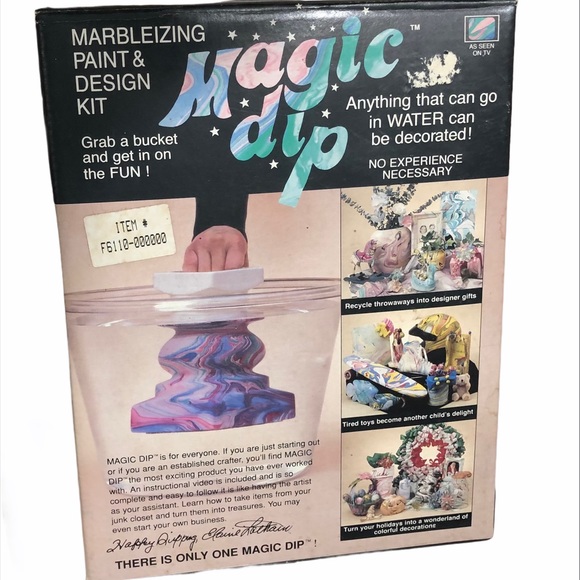 Magic Dip Marbleizing Paint & Design Kit - Picture 1 of 16